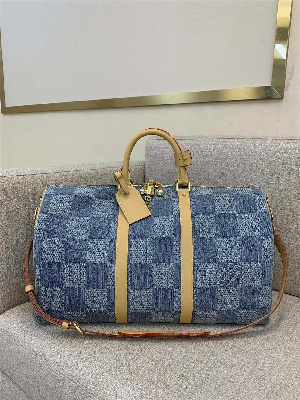 Louis Vuitton KEEPALL BANDOULIÈRE 50  size：50x 29x23cm 2025 new 